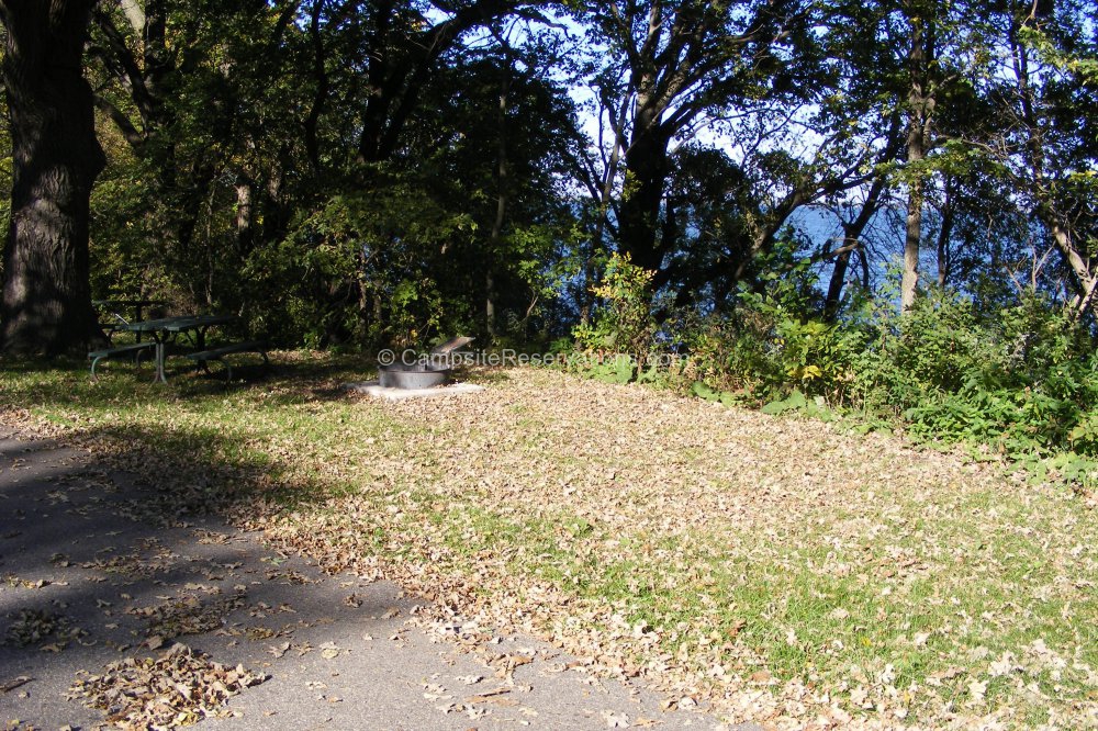 Campsite 165 in Marble Beach State Park Campground at Marble Beach